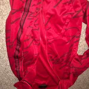 New Micheal Jordan red zip up